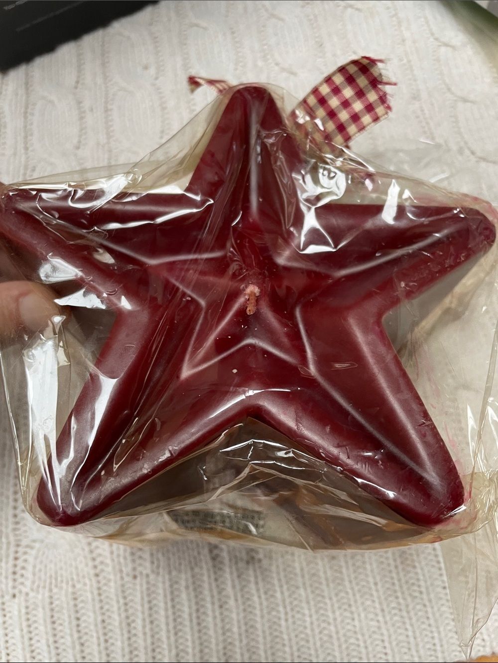 NWT Primitive Americana Cinnamon star candle
